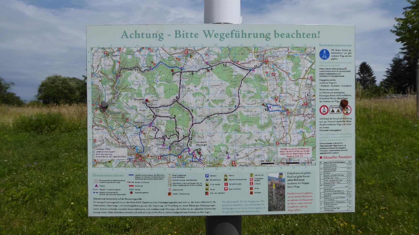 Wanderkarte